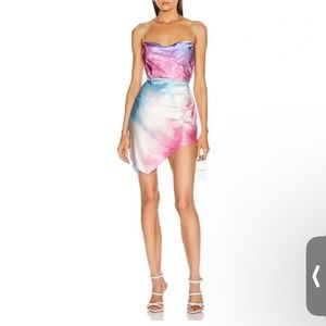Retrofete Tie Dye Mini Dress
